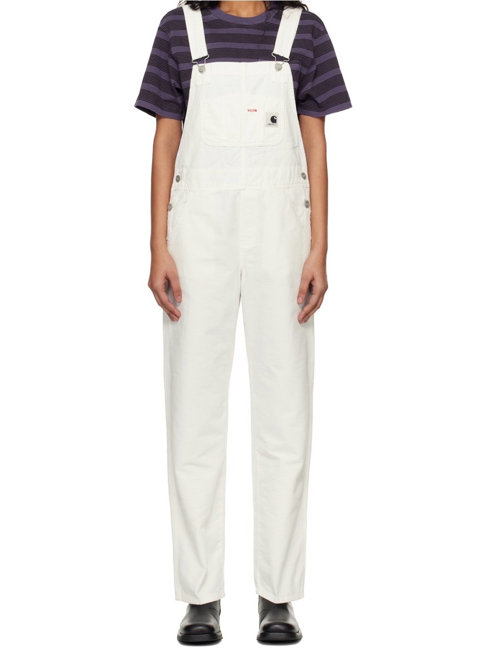 Carhartt WIP White Women's Duck Overalls